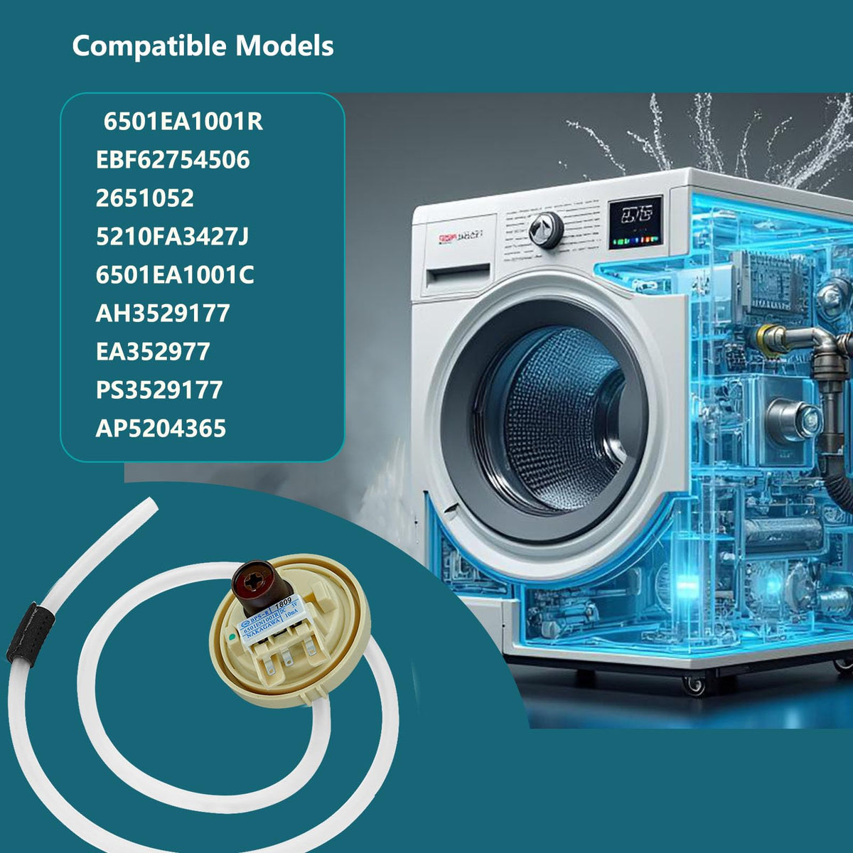 XMXZYX LG IP67‑rated housing resists moisture and corrosion.