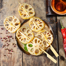XMZY fruit kebabs on skewers ready for parties
