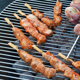 XMZY 200-pack skewers ideal for yakitori, kebabs, and fruit