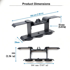 XOIEPZE durable, powder-coated metal construction withstands outdoor grilling conditions.