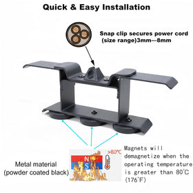 XOIEPZE no-tools installation lets you mount the organizer quickly.