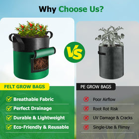 Xpatee tear-resistant planter bags designed for multi-season use
