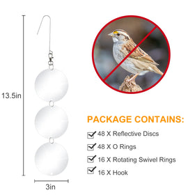 XPCARE rotating swivel rings for flexible placement along fences.