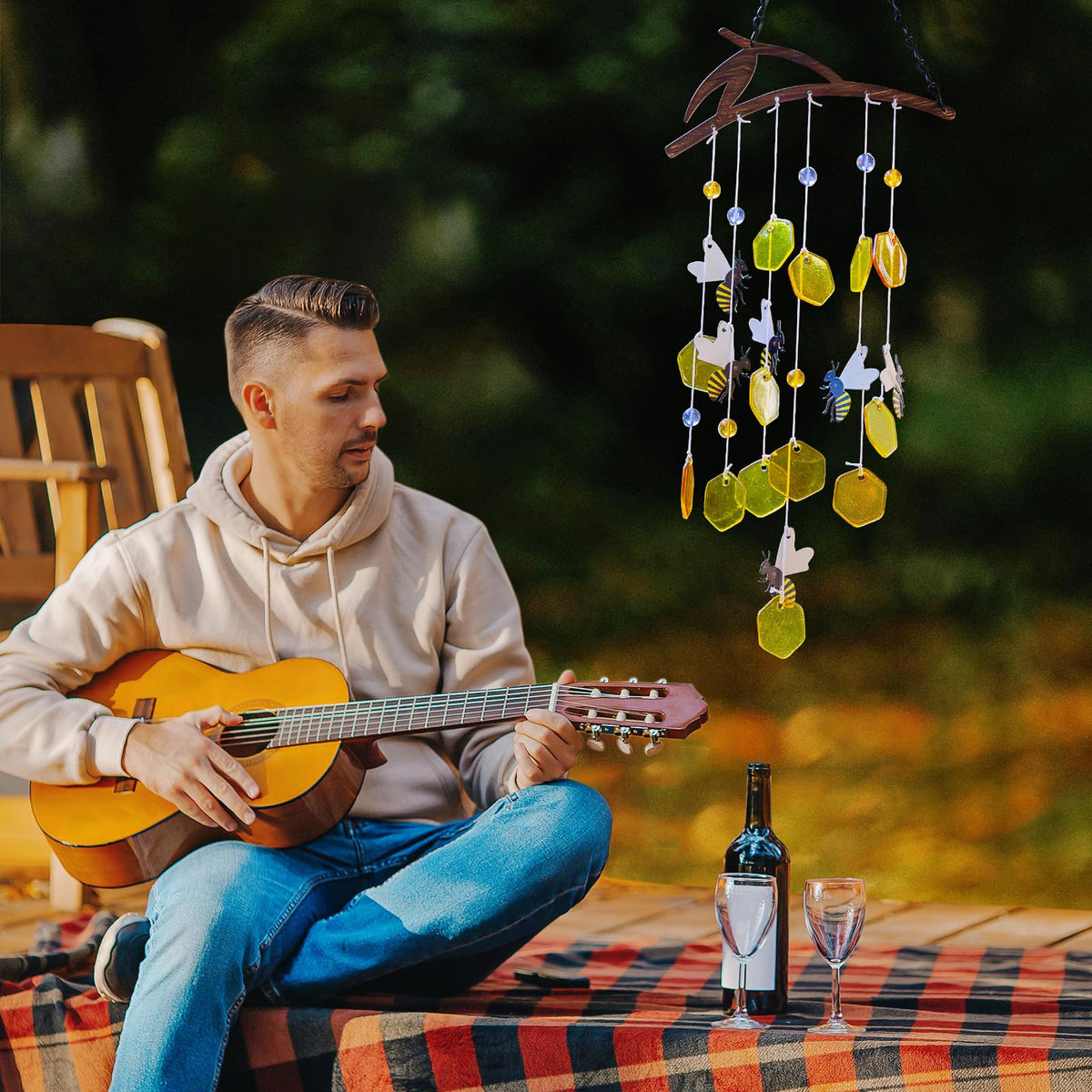 X-PREK Bees wind chimes make a thoughtful gift for moms.