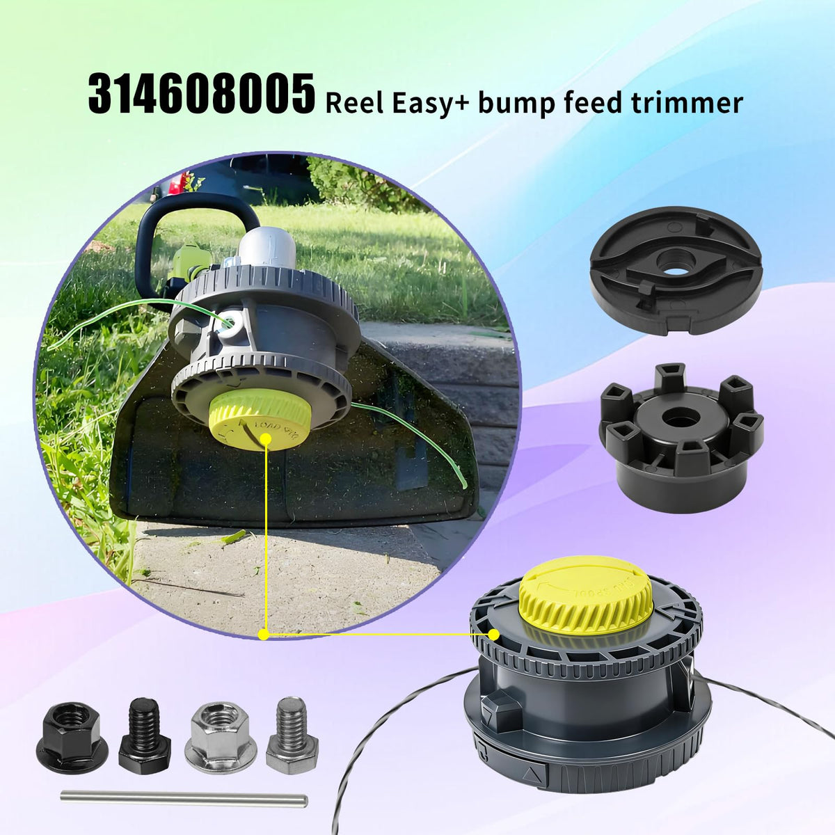 XQK Ryobi straight shaft attachment with ry15526vnm supports expanded setups