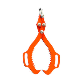 XROPURR 2 Serrated Claw Hook log lifting tongs grip logs securely for timber handling