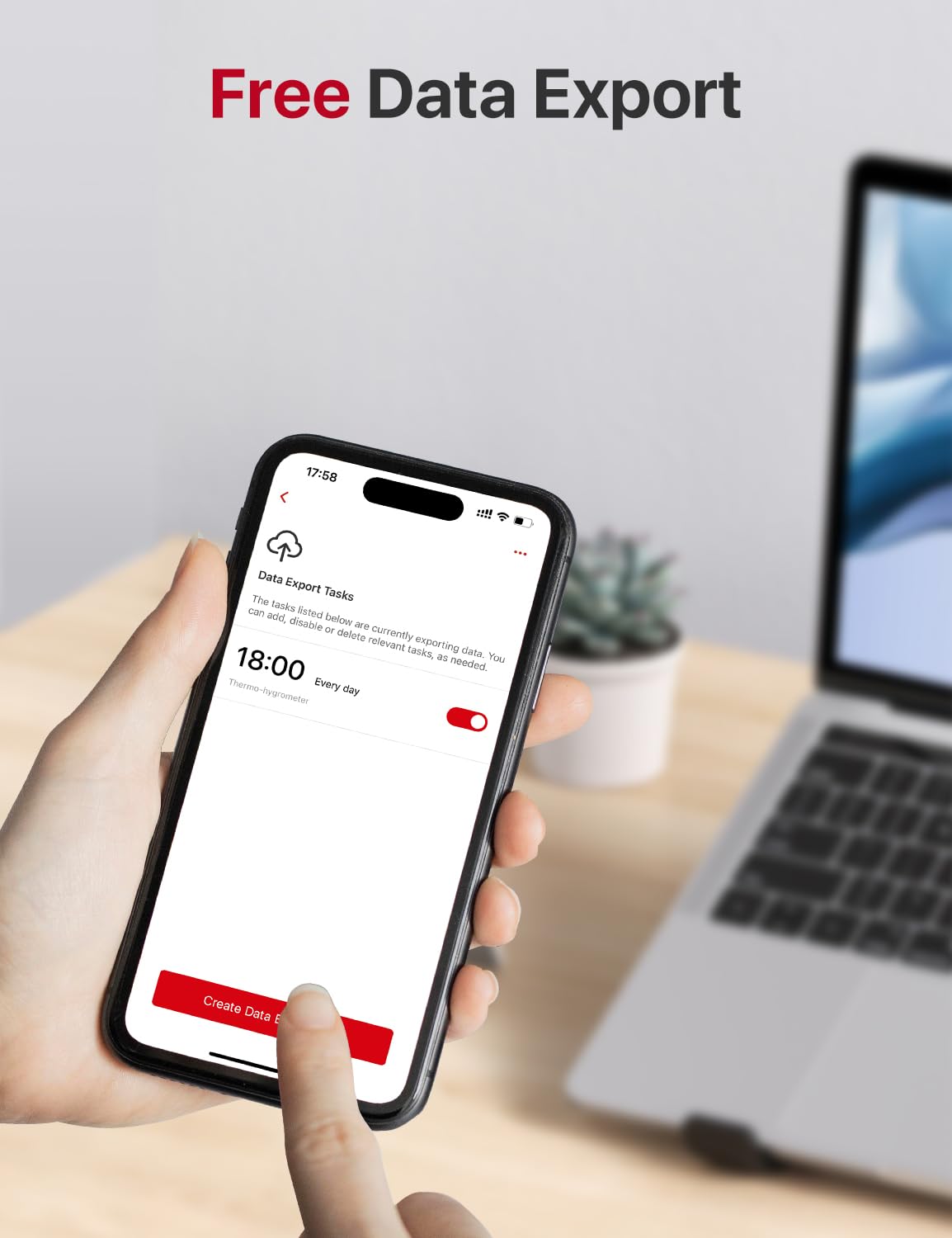 X-Sense long-range signal maintains a stable connection across larger homes.