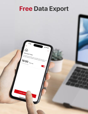 X-Sense long-range signal maintains a stable connection across larger homes.