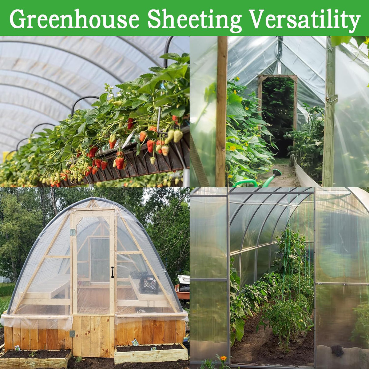 Xstronq all-season garden protection cover used to shield crops year-round