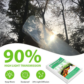 Xstronq film allows even light transmission for consistent plant growth