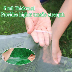 Xstronq waterproof and UV resistant greenhouse cover protects plants from sun and moisture