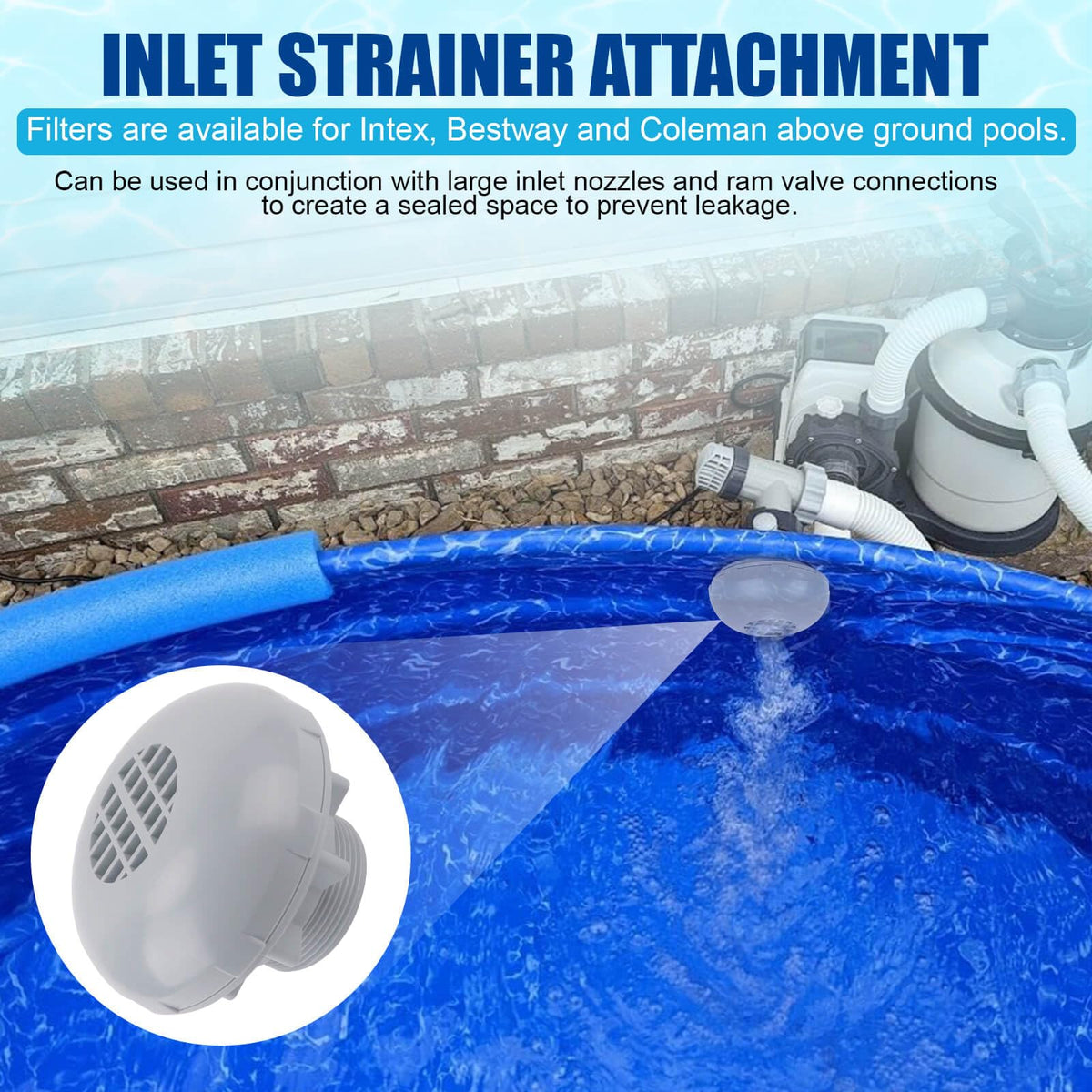 XT above-ground pool parts replacement highlights quick install and minimal downtime.