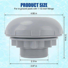 XT ABS housing offers durable, everyday pool use and long-lasting performance.