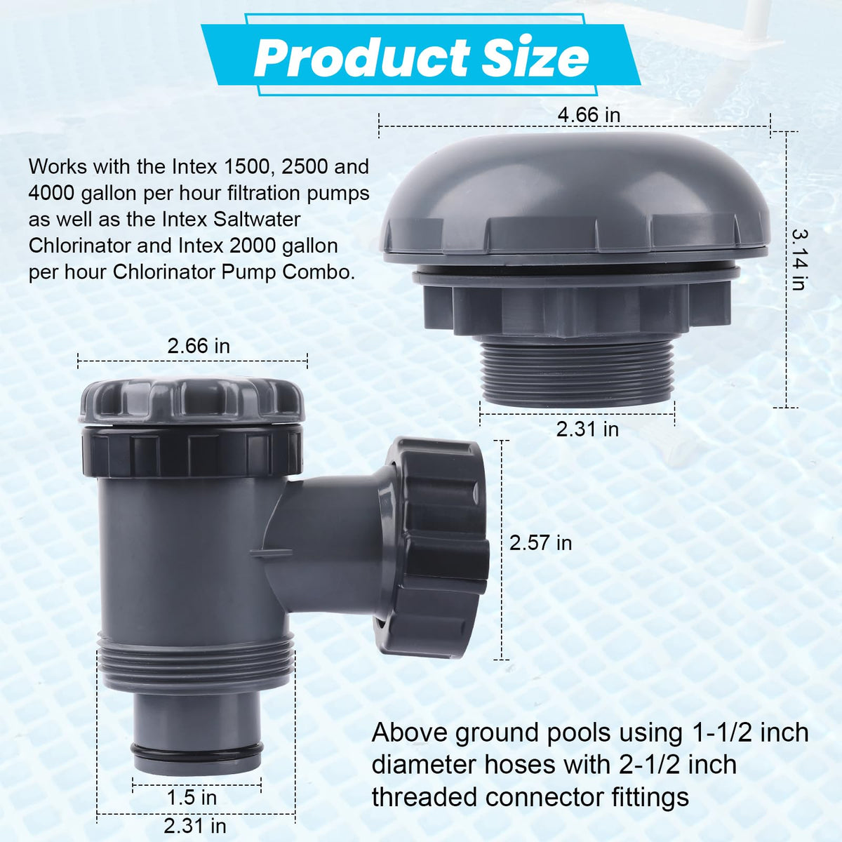 XT pool valve replacement simplifies maintenance and pump performance.