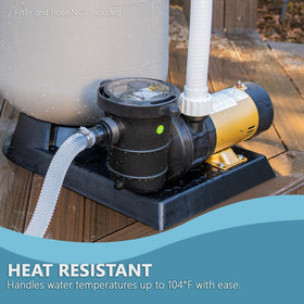 XtremepowerUS 1.5-inch adapter supports multiple pool setups for faster install.