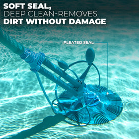 XtremepowerUS no-jamming design prevents interruptions and keeps cleaning simple.