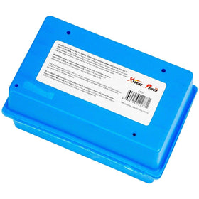 Durable polyethylene case for convenient storage between tests
