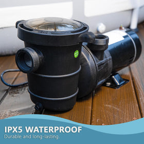 XtremepowerUS pool pump installation clearance for easy maintenance and setup