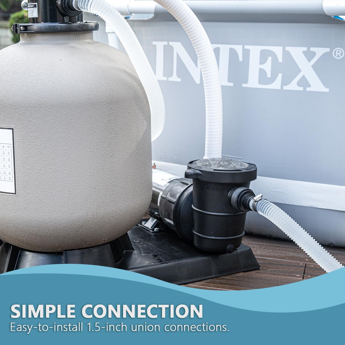 XtremepowerUS pool pump thermal safety feature protecting the motor during use