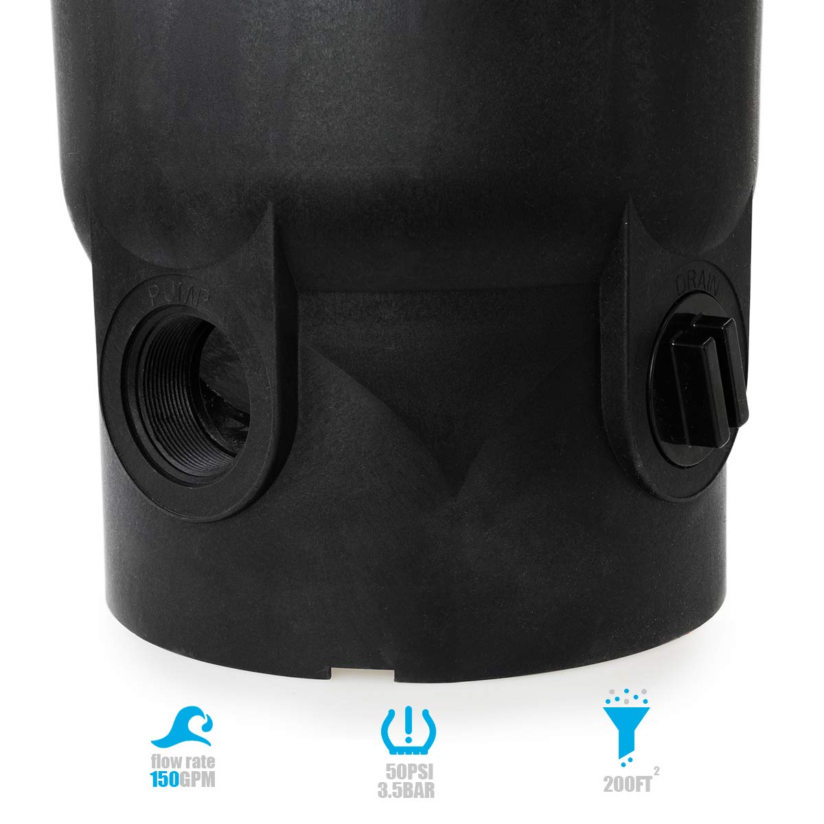 XtremepowerUS replacement filter 75215 keeps ongoing filtration performance.