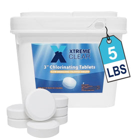 XtremepowerUS XtremeClear 3-inch tablets pack for reliable pool sanitization.