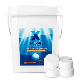 XtremepowerUS XtremeClear 5lbs chlorine tabs for pool sanitation and spa clarity