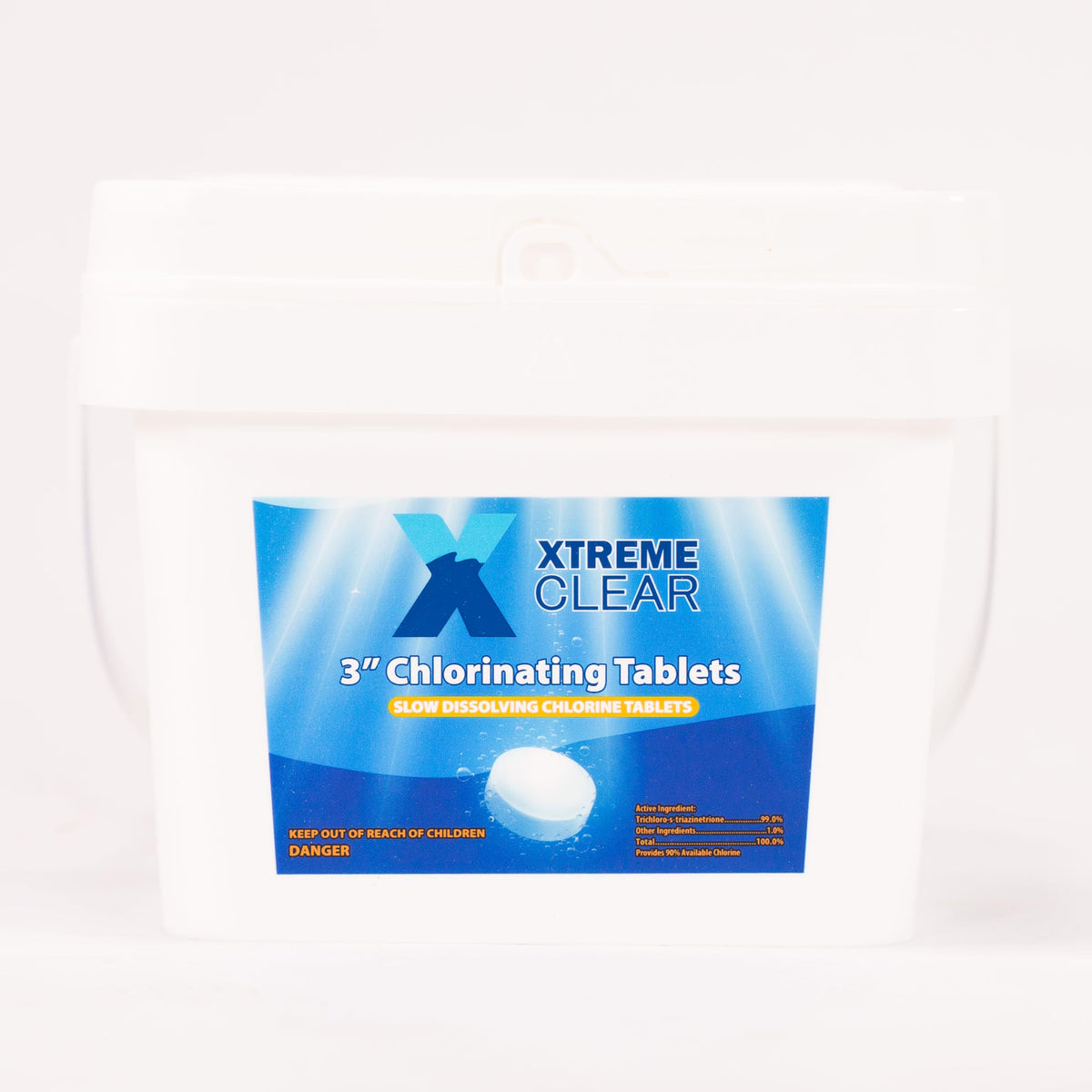 Xtremeclear in pool skimmer ready for automatic chlorinator compatibility