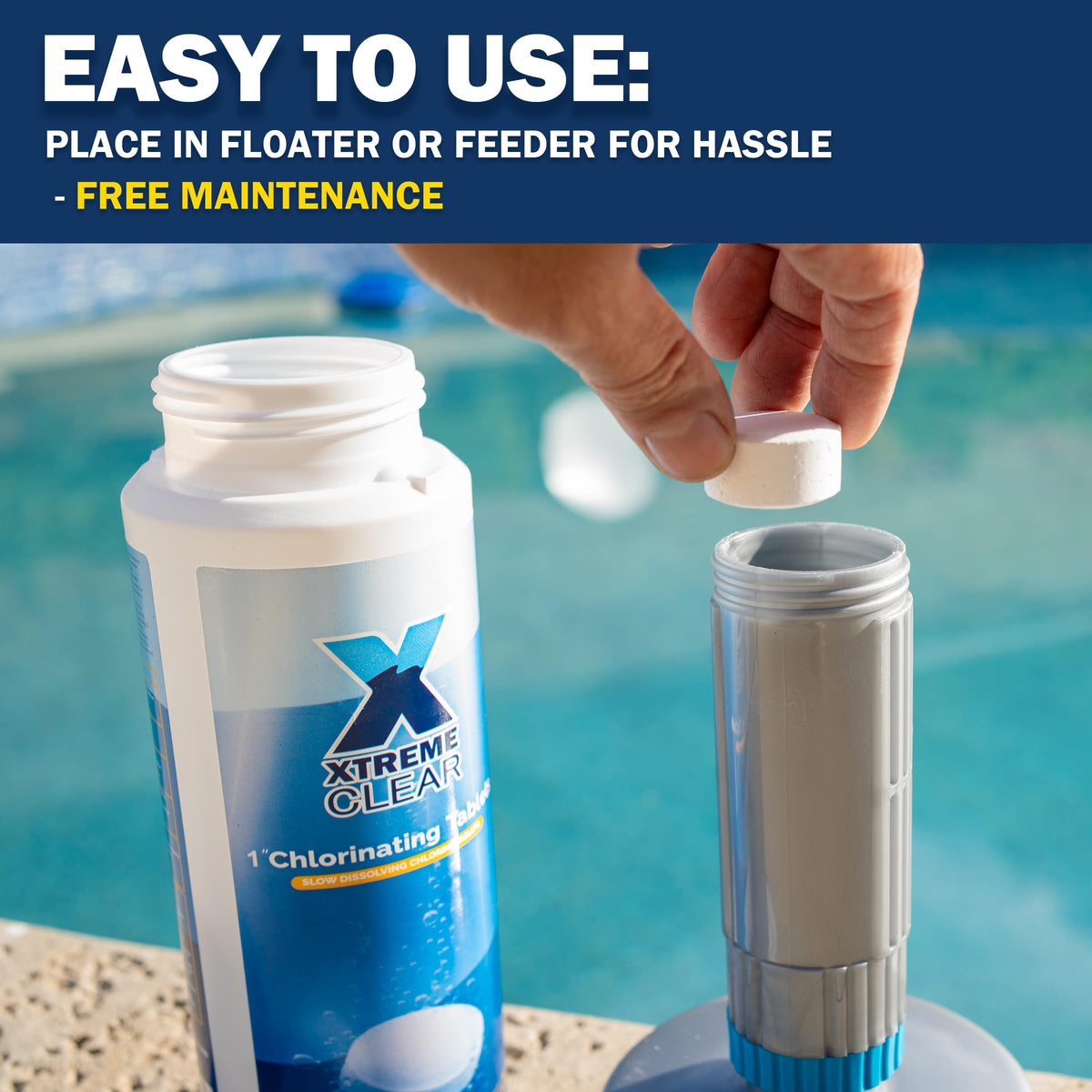 XtremepowerUS Xtremeclear saltwater compatible tablets suited for diverse pools
