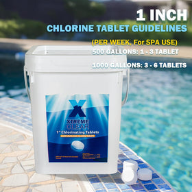 XtremepowerUS XtremeClear sun-stabilized tablets resist UV chlorine burn-off