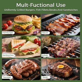 Compact, durable tool ideal for outdoor barbecues and indoor cooking