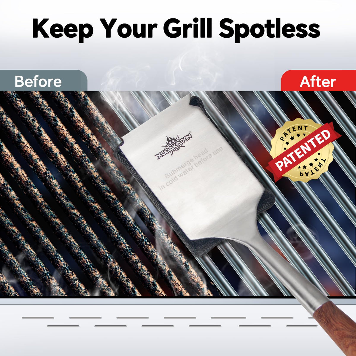 XUDAKAIXIN compatible with gas, charcoal, pellet grills and griddles