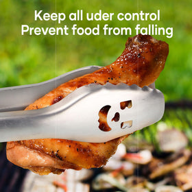 XUDAKAIXIN dishwasher-safe grill tongs for easy cleanup