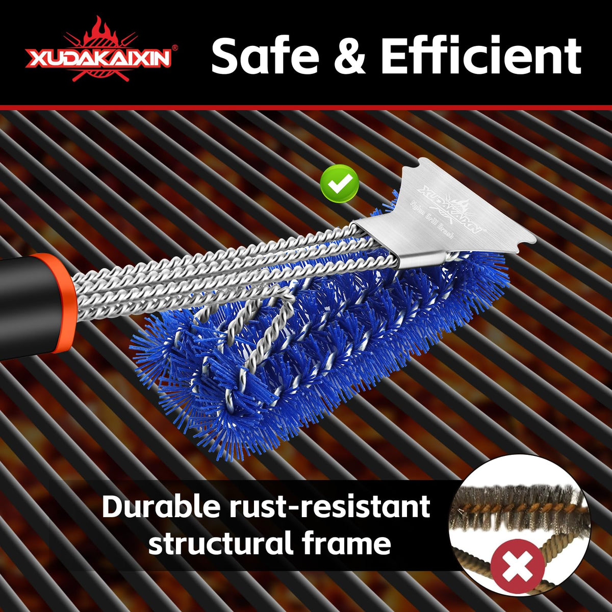 XUDAKAIXIN extra-strong cleaner speeds up cleaning for quicker grill sessions