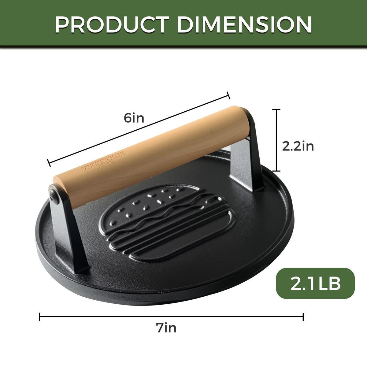 Multi-surface compatibility with griddles, skillets, and grills