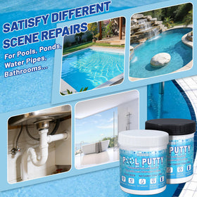 XUDOAI Pool Putty resists extreme temperatures for indoor/outdoor use