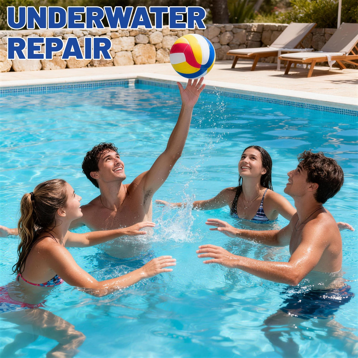 XUDOAI Pool Putty provides a waterproof seal for pools and tanks