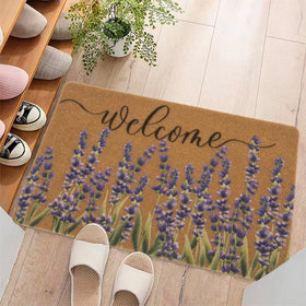 XuoAz outdoor indoor-use mat fits front doors, patios, and porches.