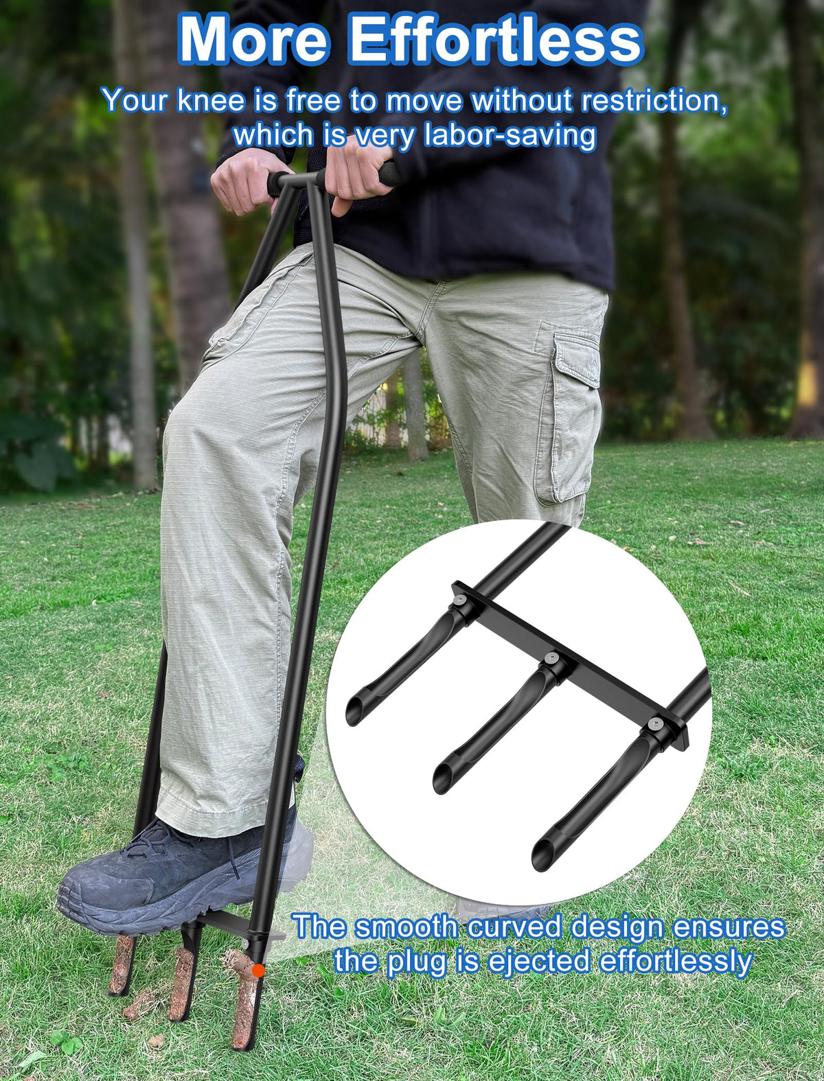 Xuperace alloy-steel frame delivers durable performance for years.