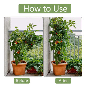 Xuwzenkl non-slip surface keeps vines aligned even in windy days
