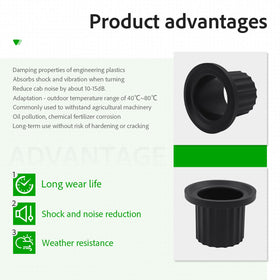 XVRTJ M167267 bushing installed on a mower for smoother operation