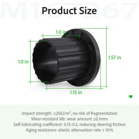 Eight-pack bushing set fits EZtrak and Ztrak John Deere models