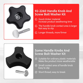 XVRTJ snow blower handle replacement kit designed for winter use.