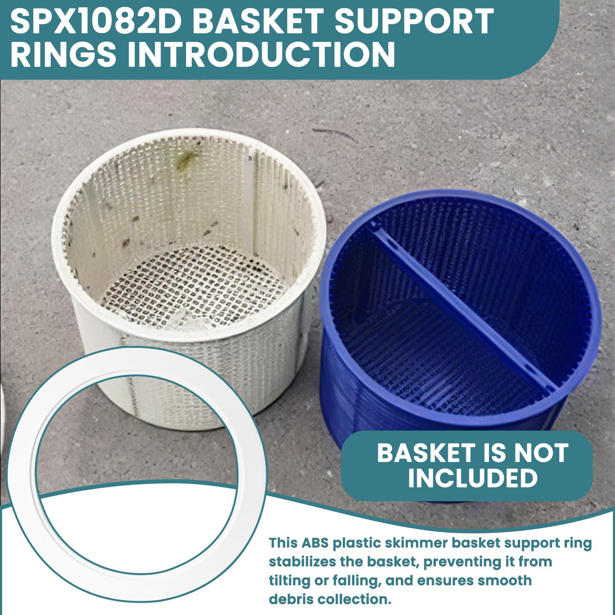 XwaYexa SPX1082D basket stabilization improves filtration alignment