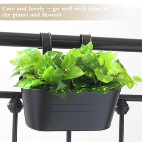 XXFBJNMD black finish adds timeless charm to any balcony