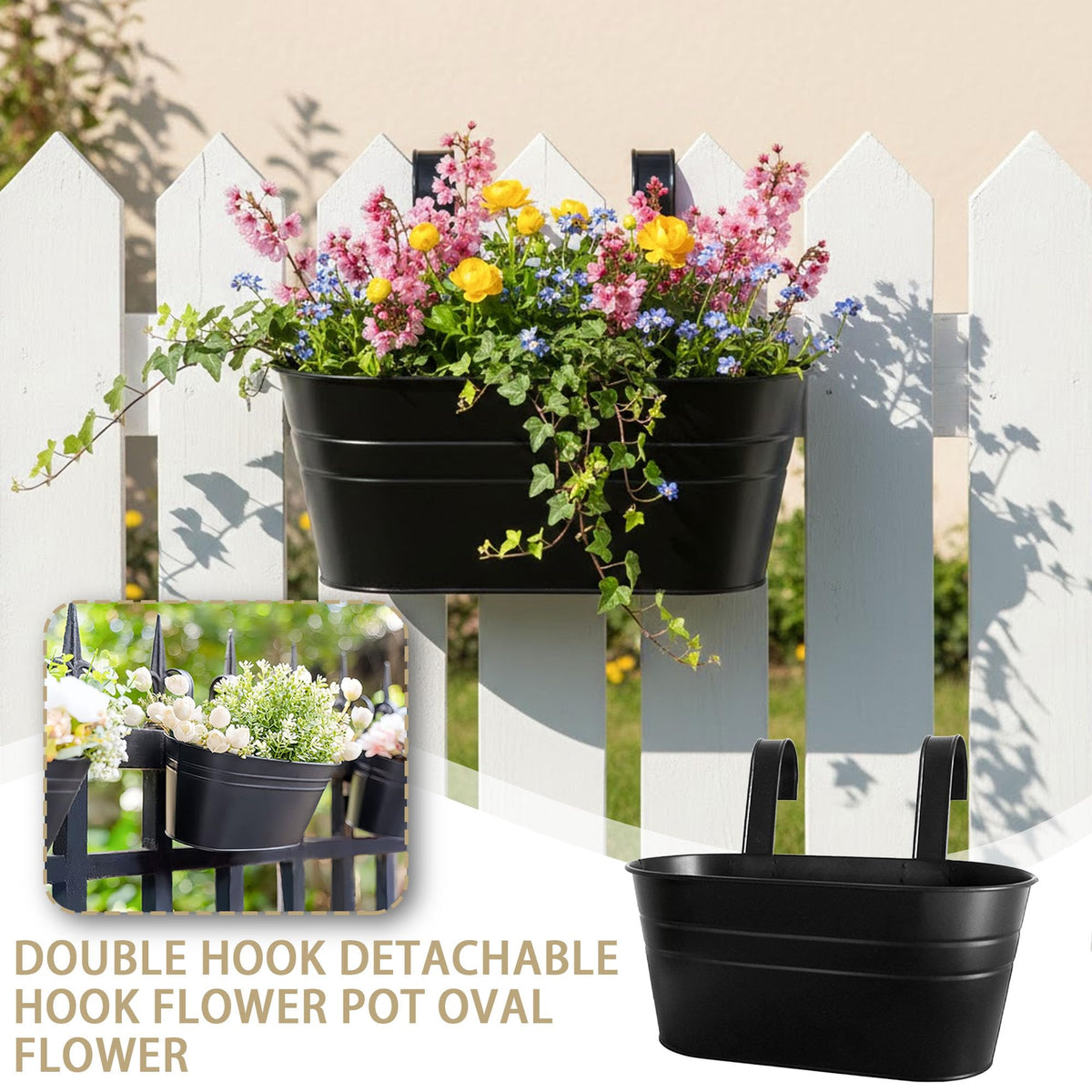 XXFBJNMD detachable hook enables easy indoor and outdoor hanging