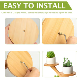XXXFLOWER assembly kit with screws and wrench enables tool-free setup