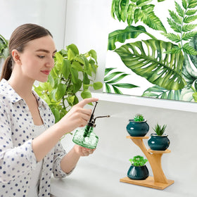 XXXFLOWER space-saving design fits corners, desks, and shelves