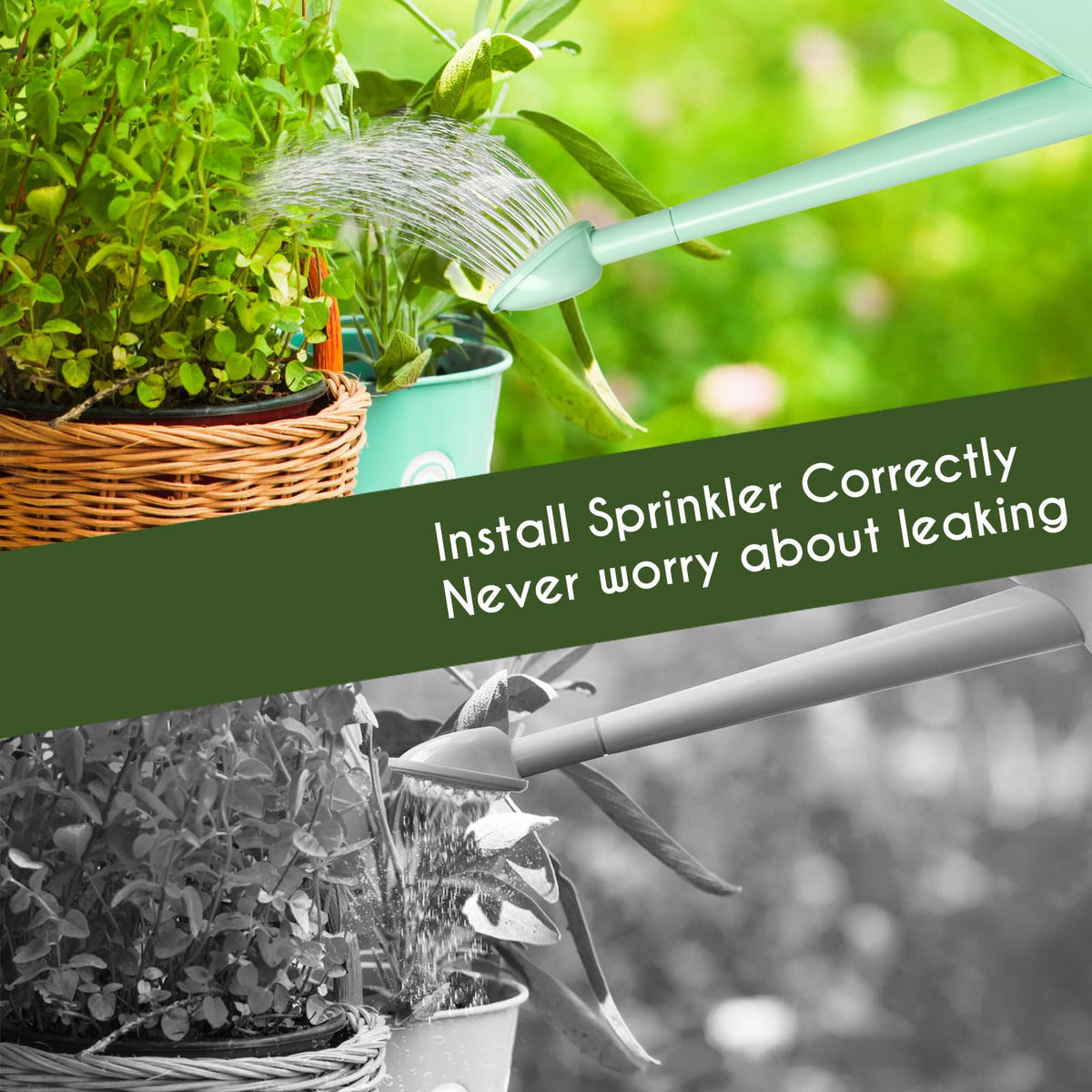 XXXFLOWER compact design fits windowsills and small spaces while watering