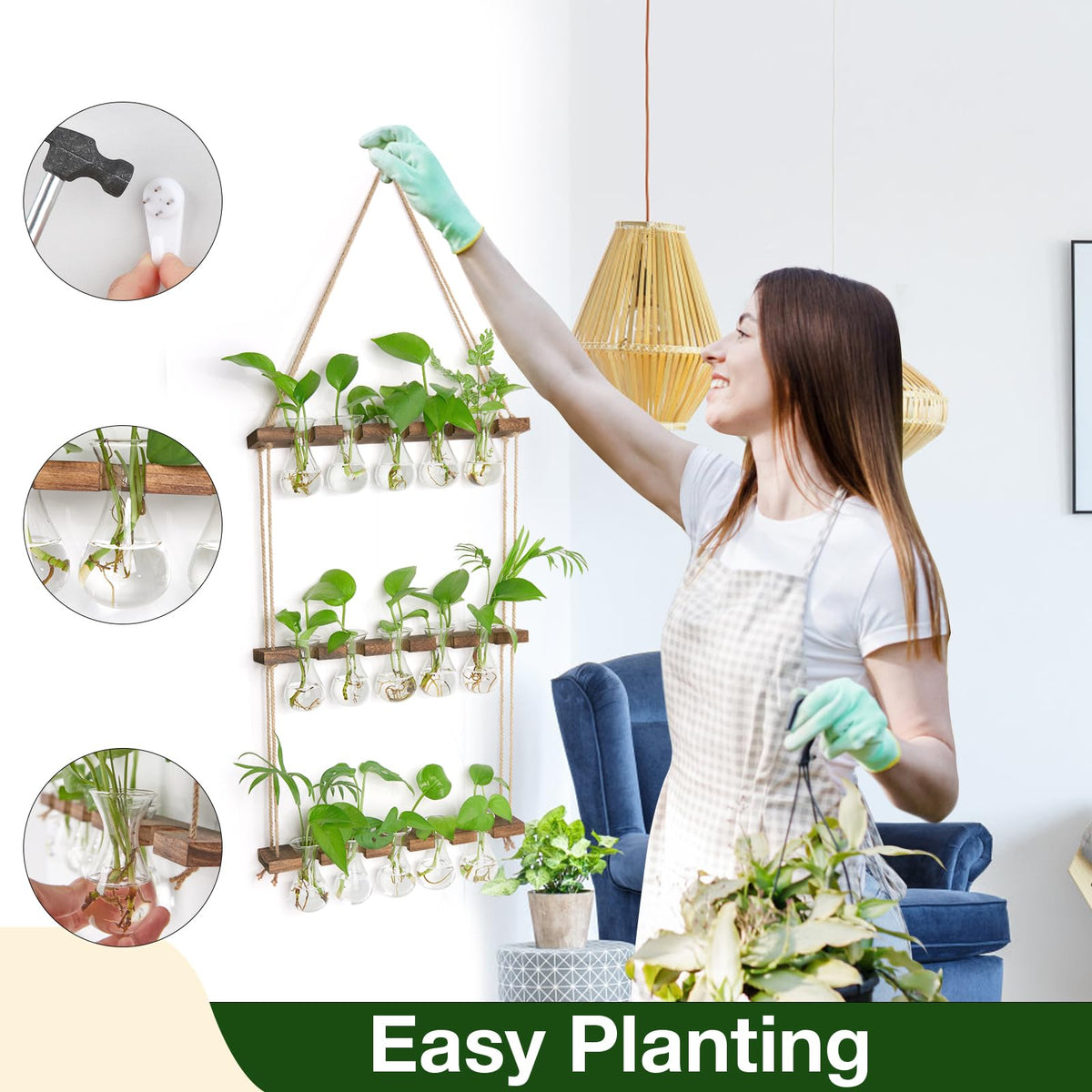 Easy install XXXFLOWER wall display ready to illuminate your space