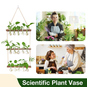 Home office decor scene featuring XXXFLOWER propagation station